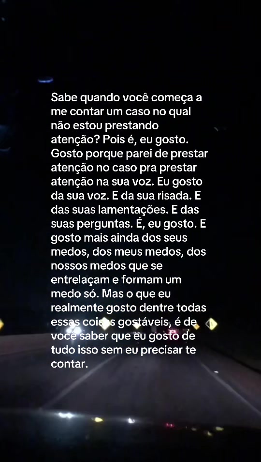 @Coisas que preciso dizer