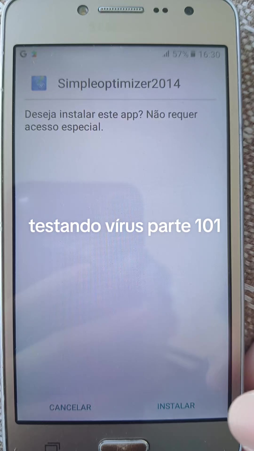 @testador de v&iacute;rus