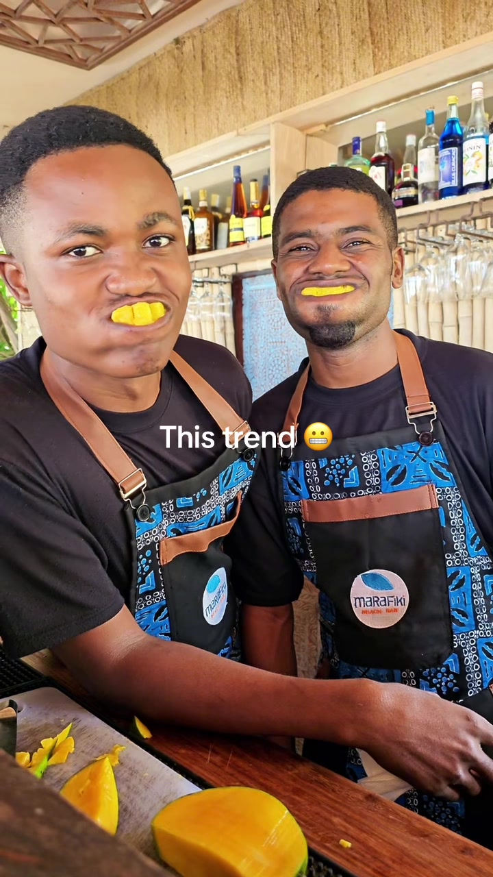 @Marafiki Beach Bar in Zanzibar