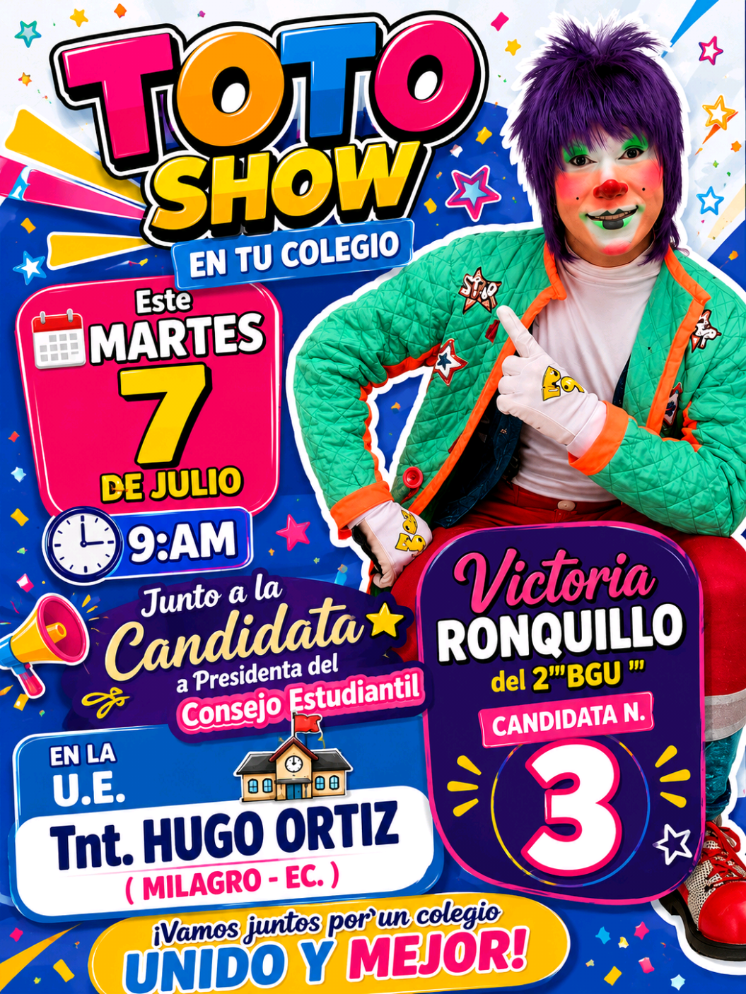@Payaso Toto Show Ecuador