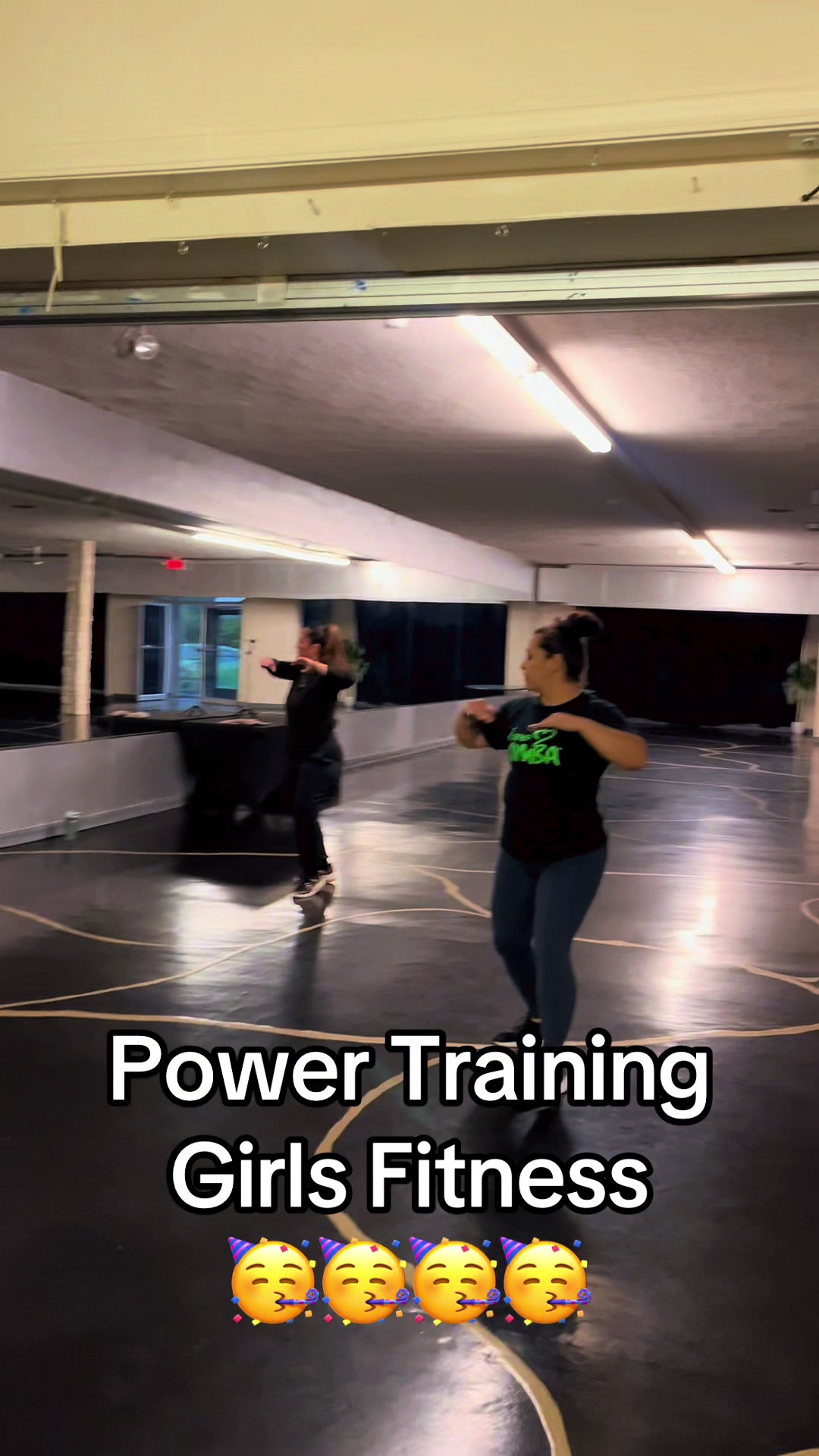 @Power training girls fitness.