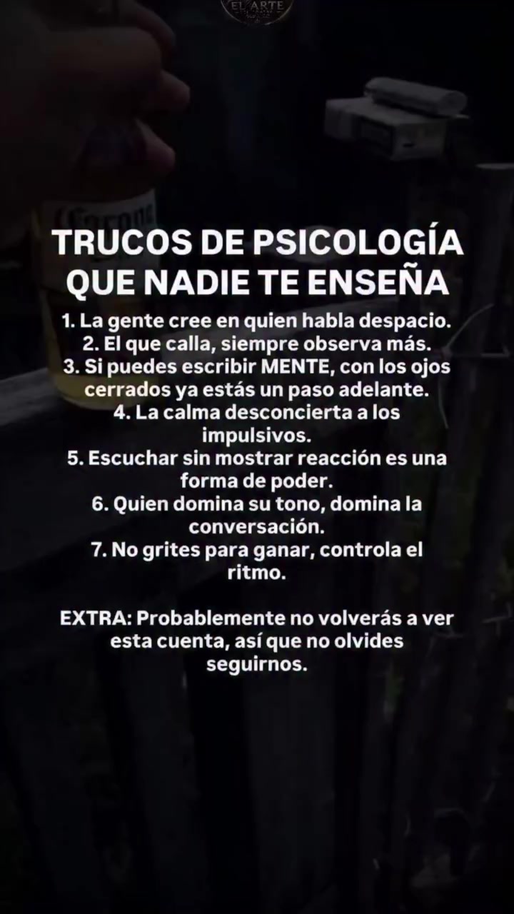 @El Arte del Control 🧠