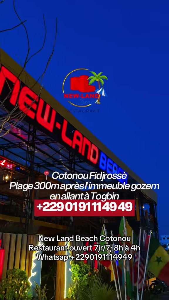 @NEW LAND BEACH COTONOU
