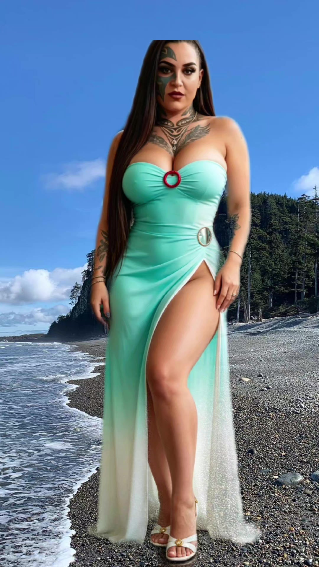 @Crazy Haida Woman's
