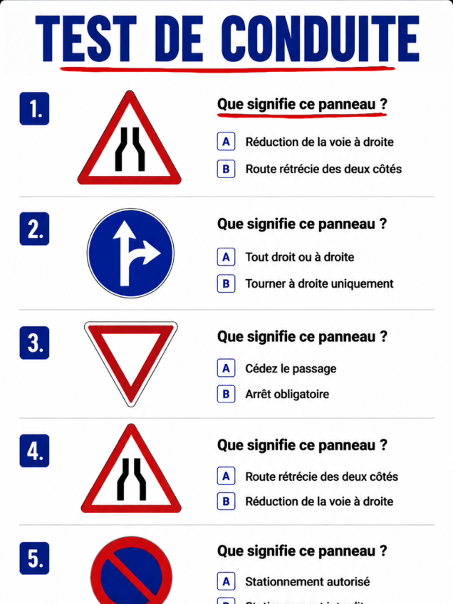 @Quiz Permis
