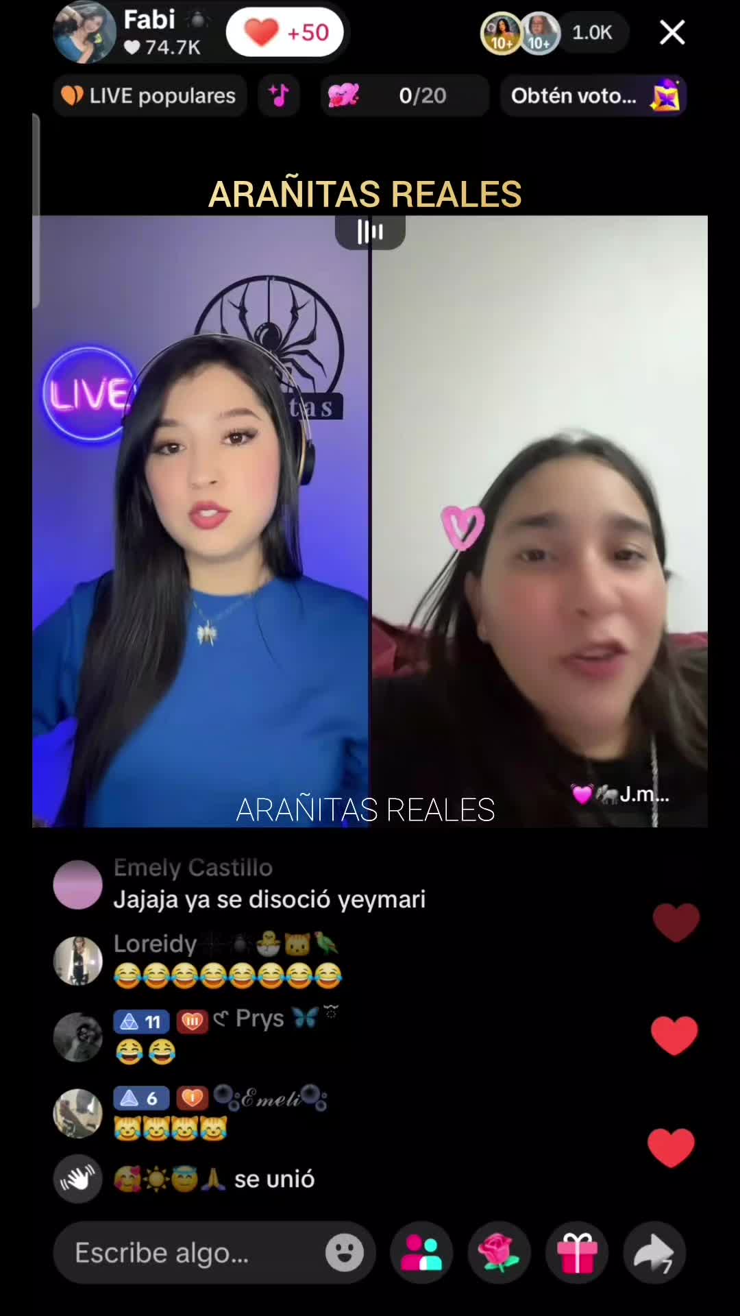@🕷🍷Ara&ntilde;itas Reales 🎤🇬🇹