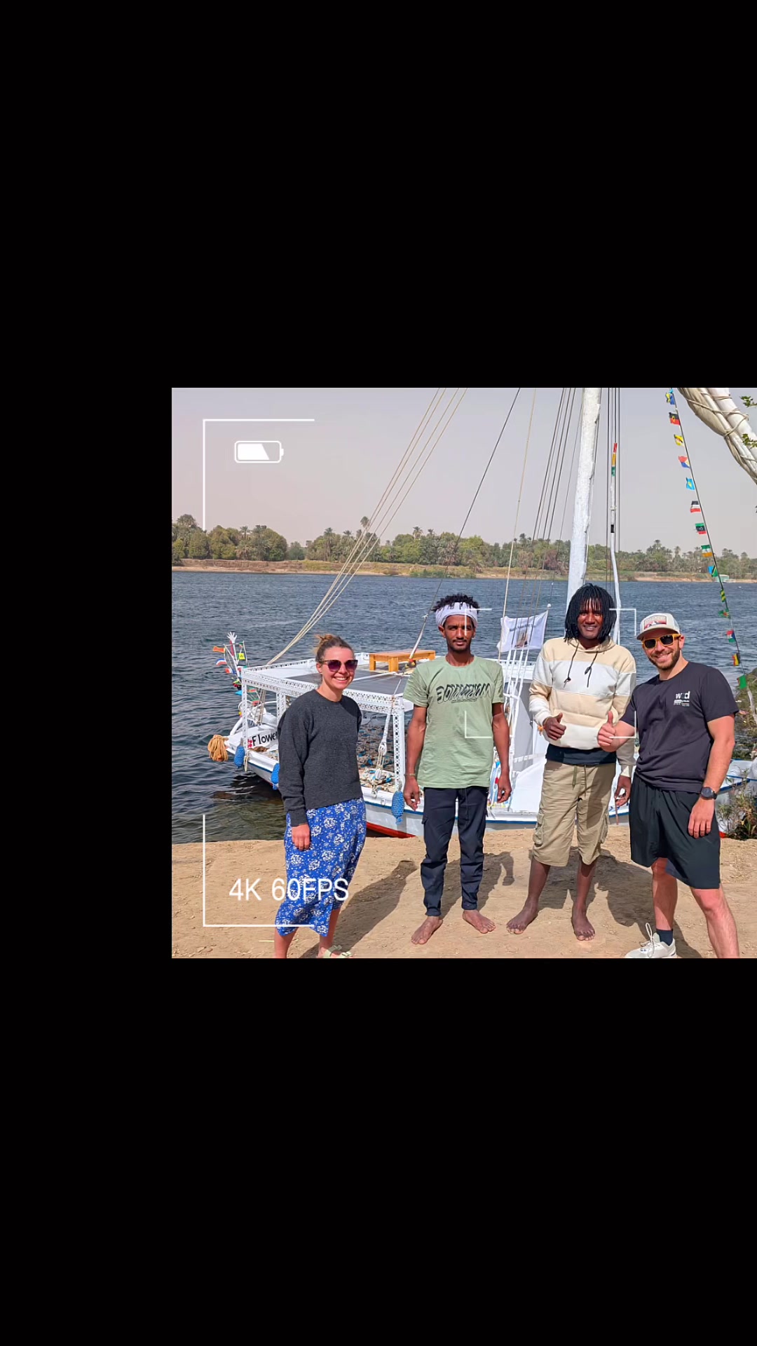 @Felucca on the Nile in Egypt,