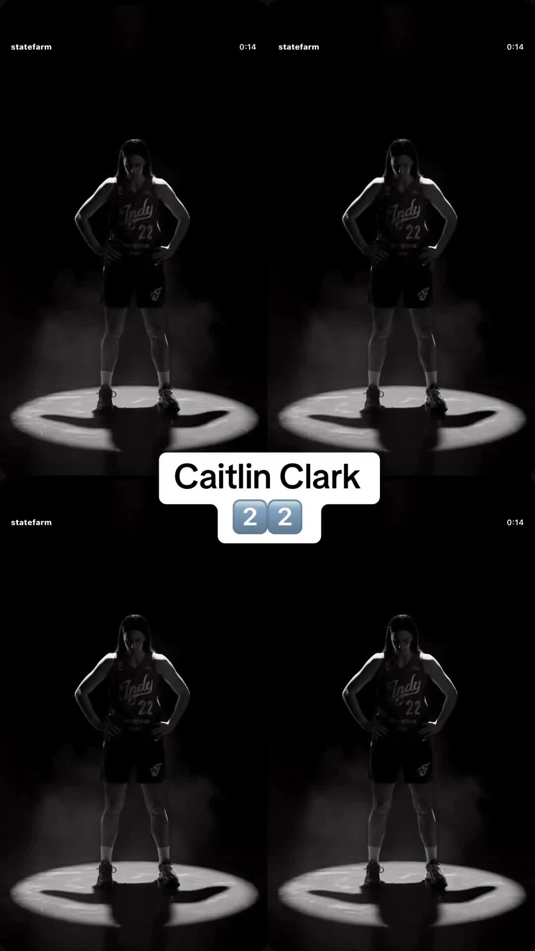 @Charlotte 4 Clark 2️⃣2️⃣🏀❣️