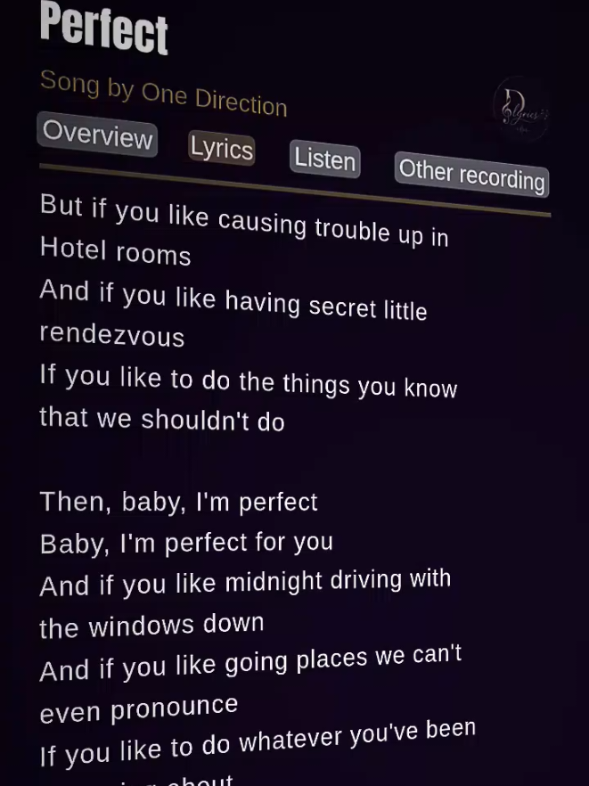 @D'lyrics