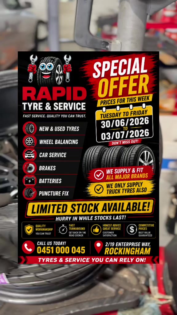 @Rapid Tyre And Service