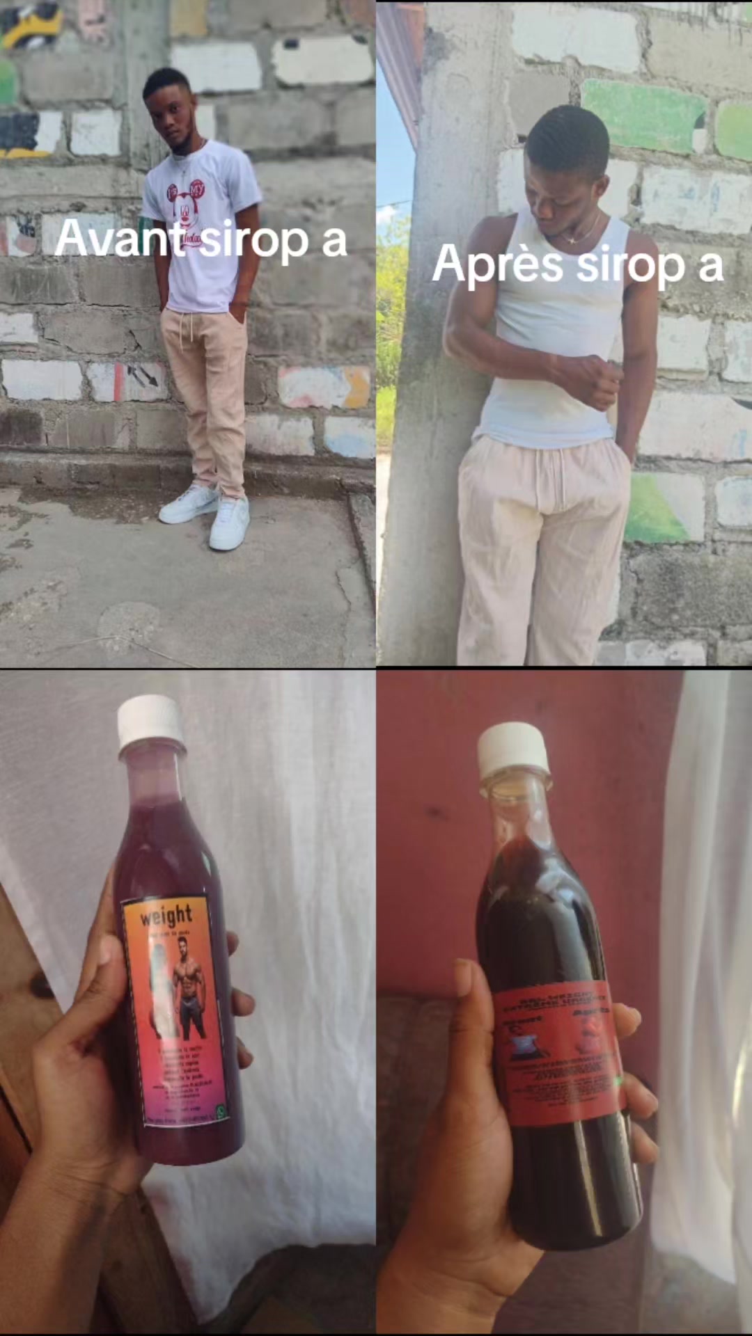 @sirop prise de poids weight