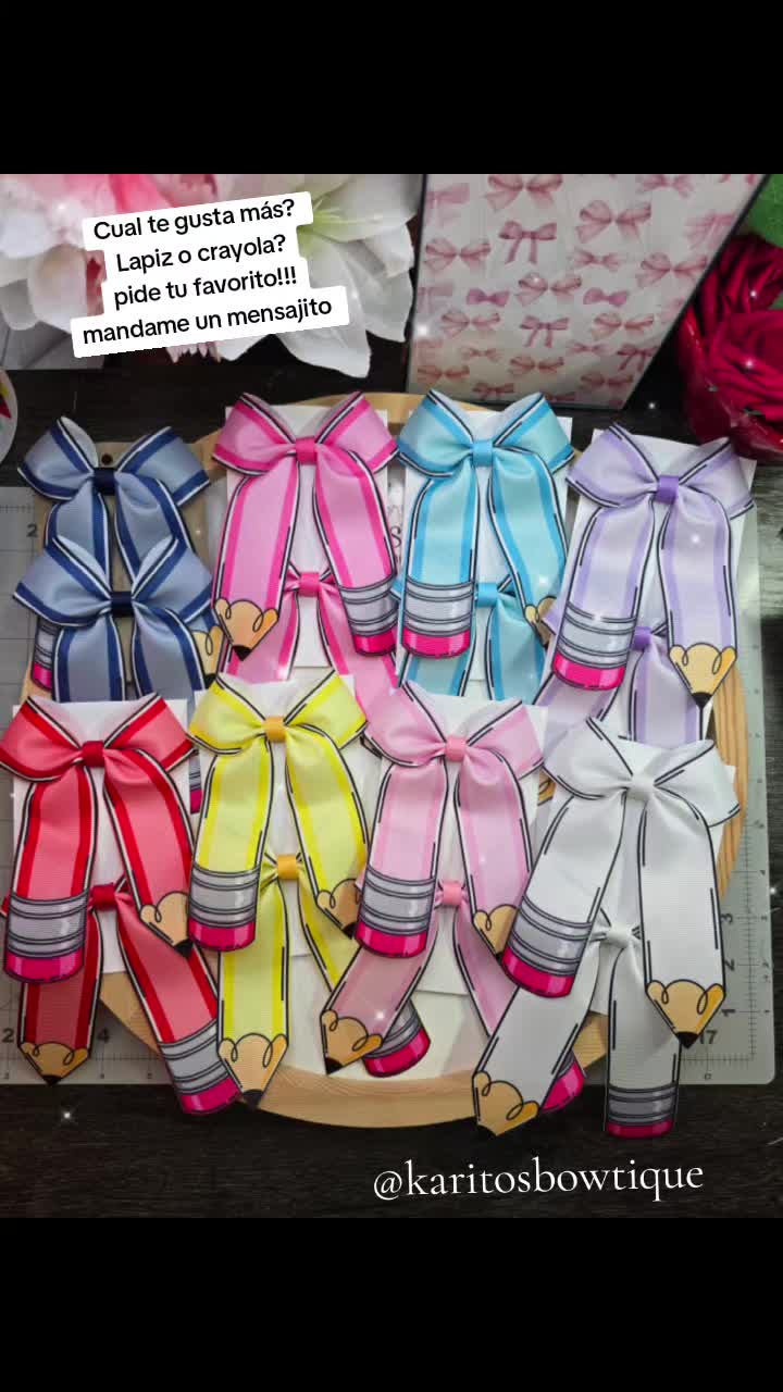 @Carolina - bows 🎀