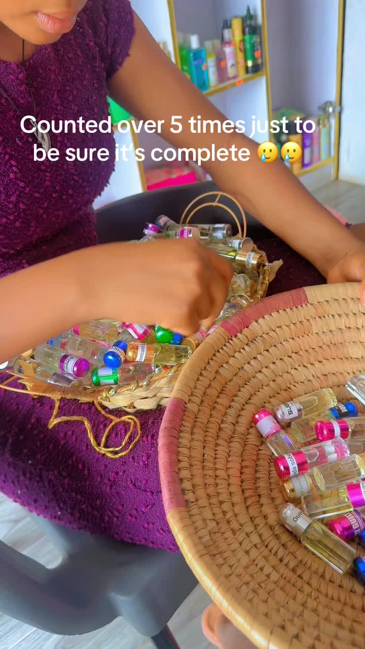 @Perfume oil vendor in Kasoa