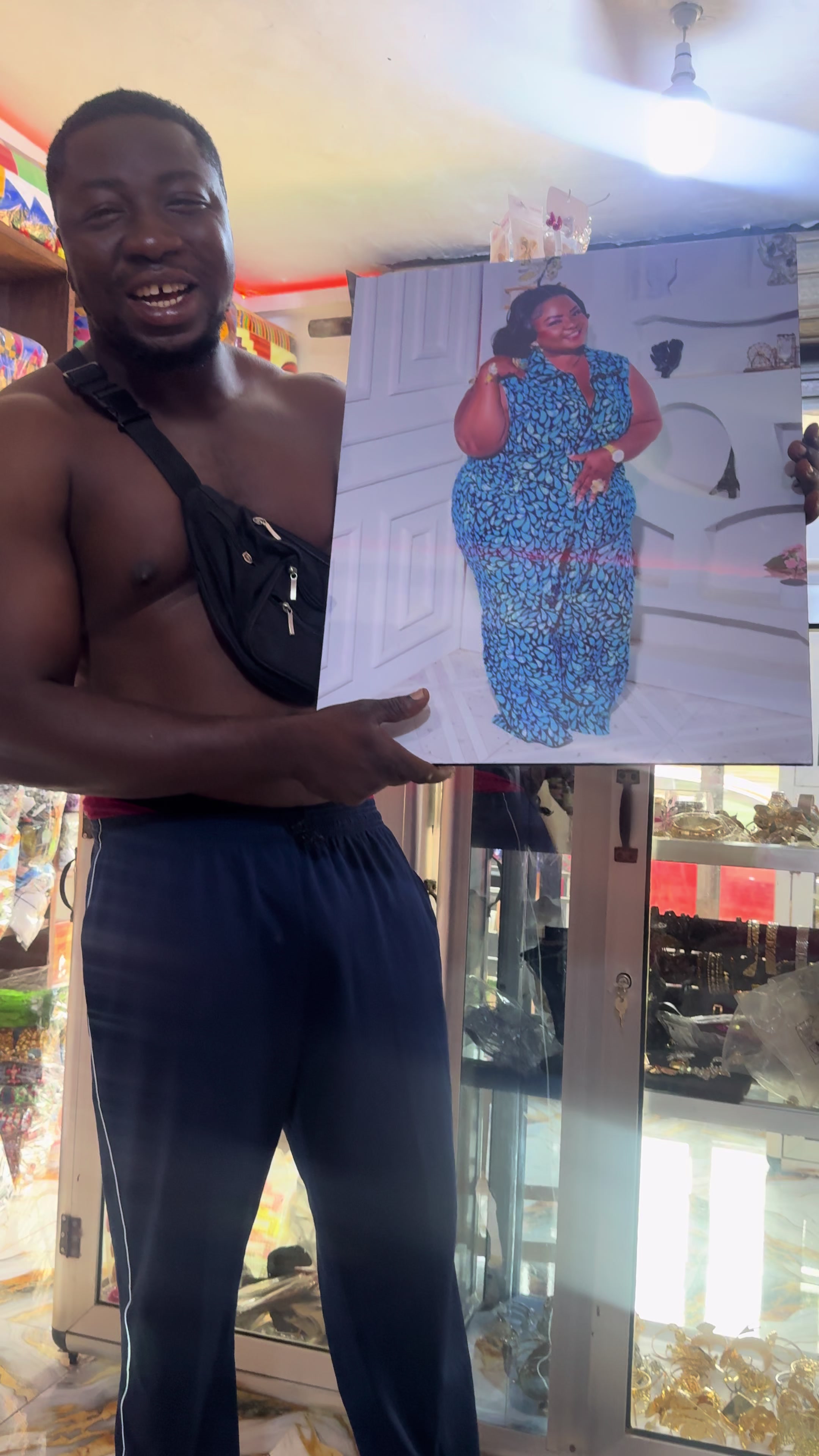 @God bless my mum kente shop
