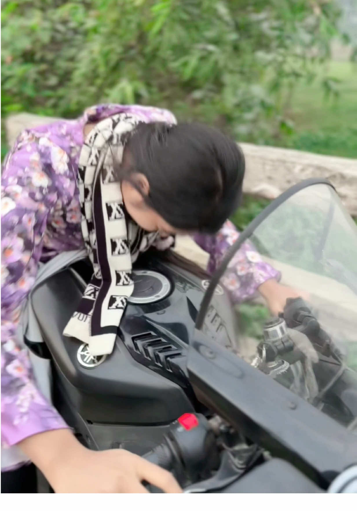 @Lady Biker Shreya