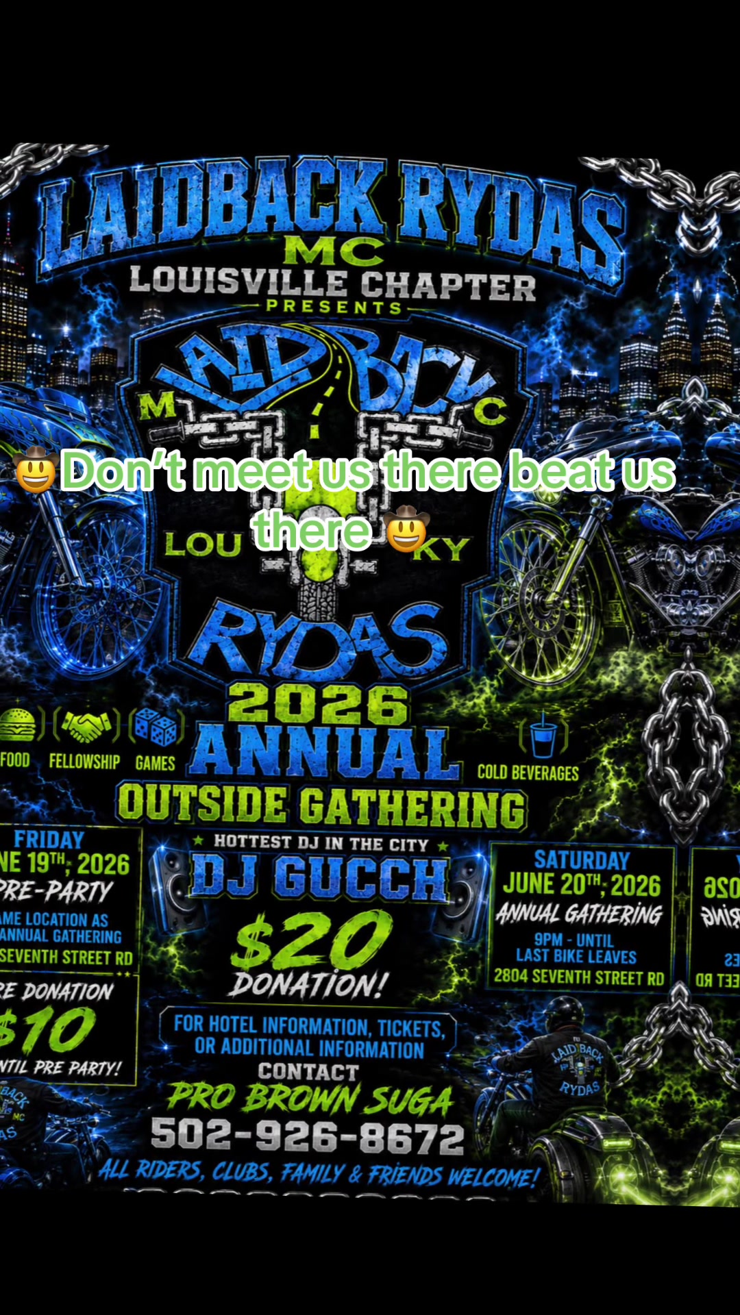 @LAIDBACK RYDAS MC