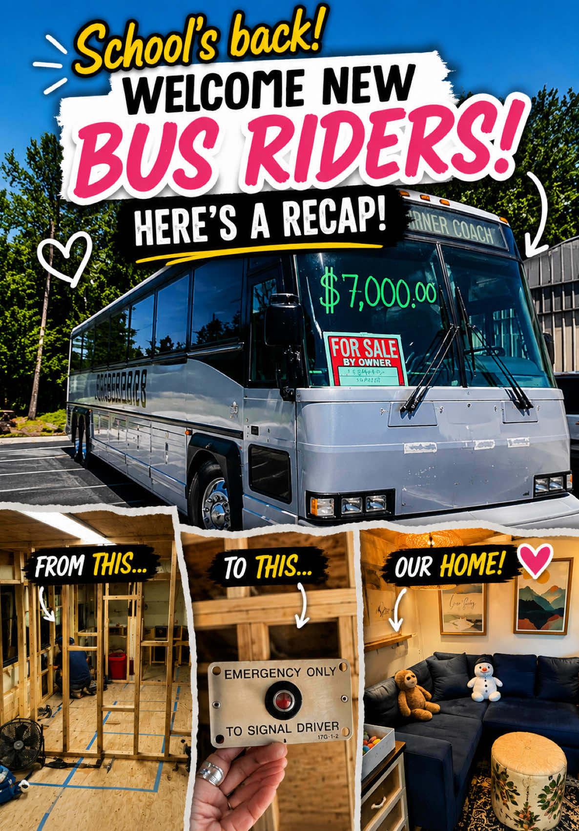 @BusItOnHome | Our 1985 MCI Bus