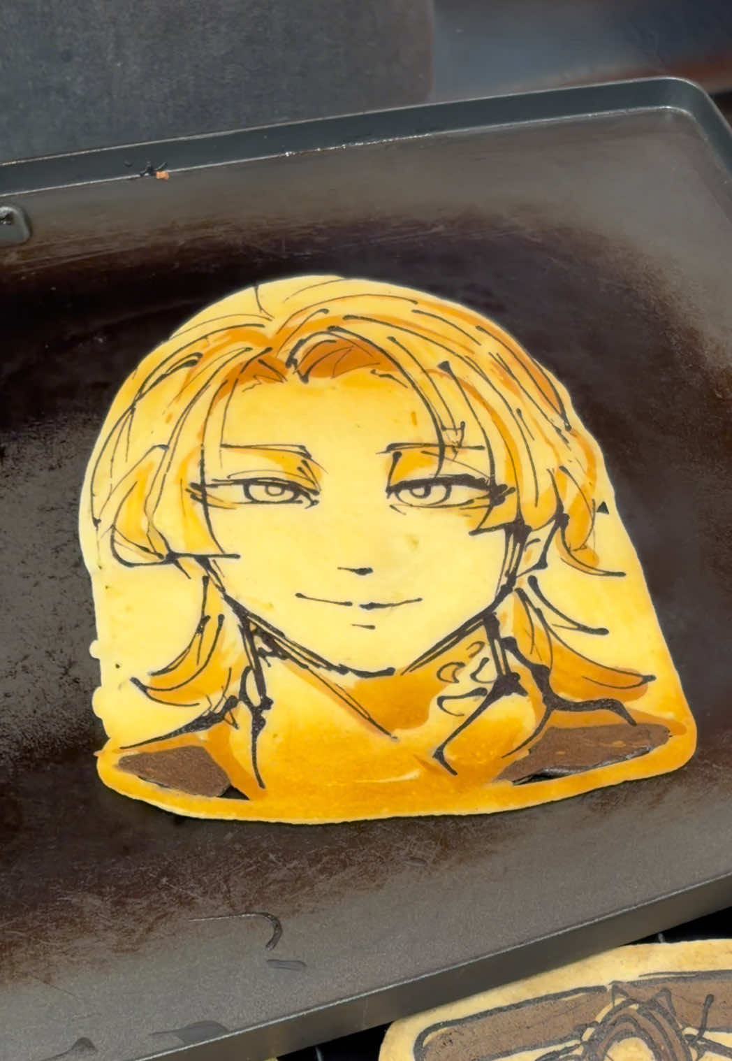 @Shonen Flip pancake art