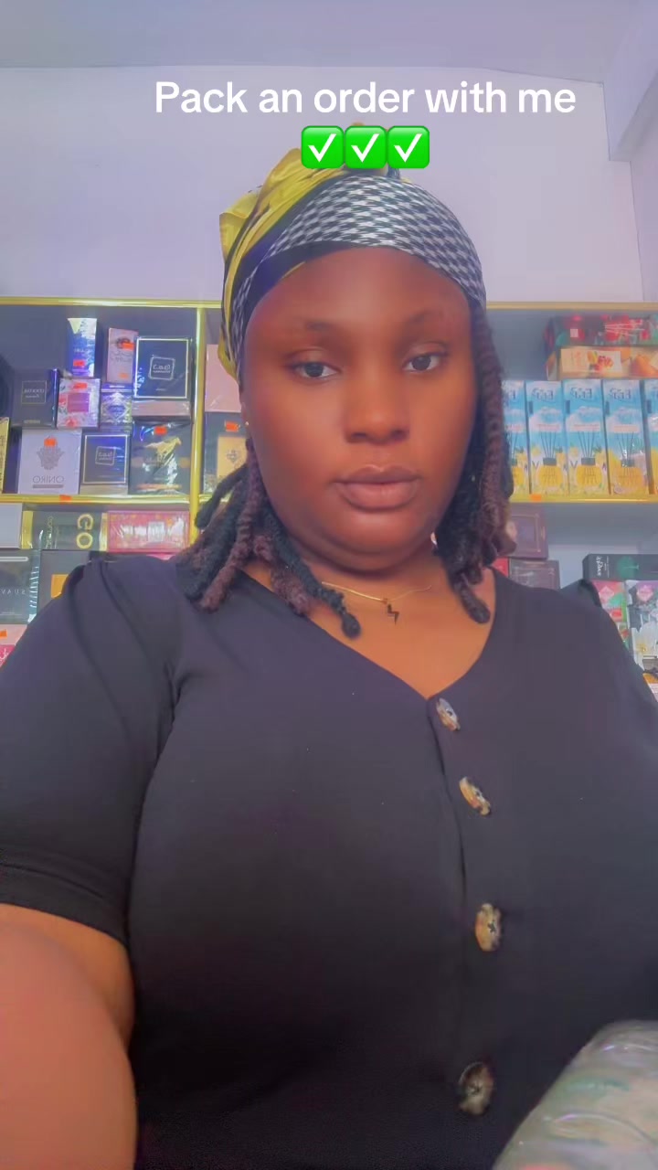@Perfume oil vendor in Kasoa