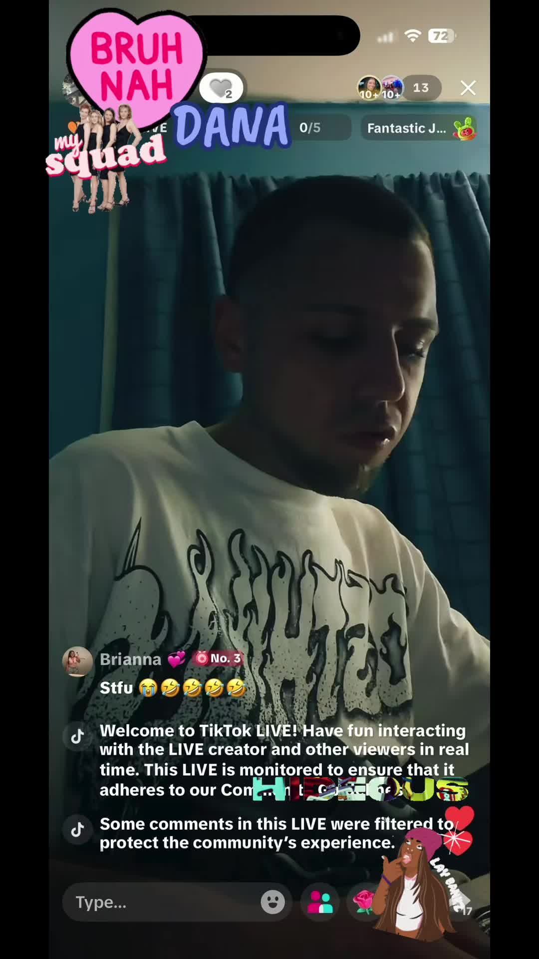@LilNolaWatching💜💚💛