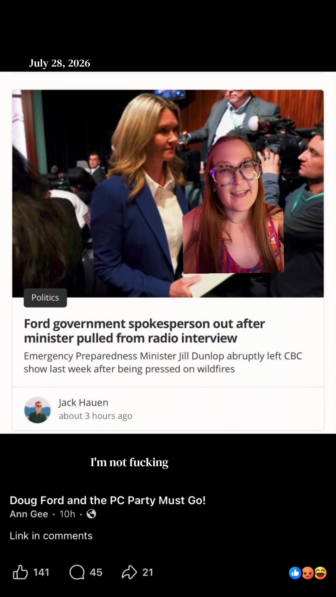 @Blaire Wilson, Ind. Journalist