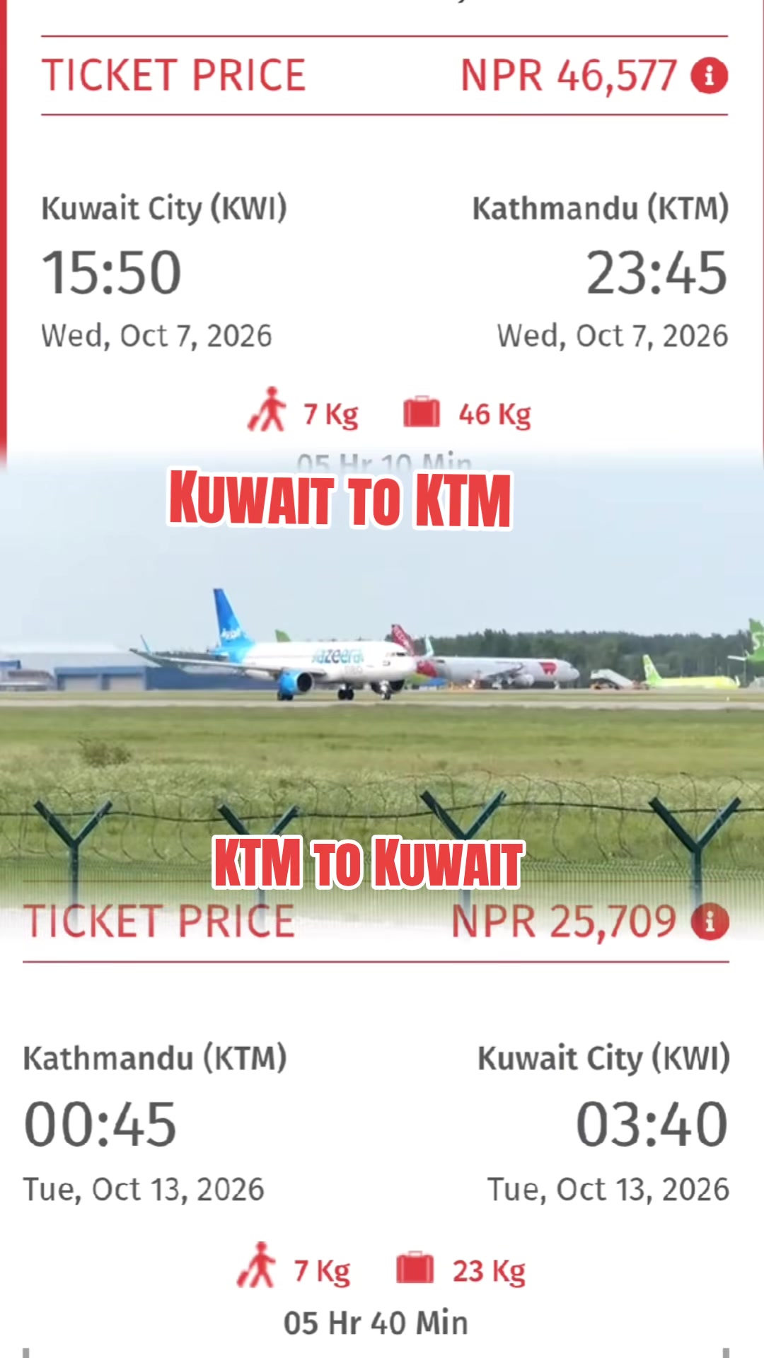 @Sasto Flight Ticket✈️