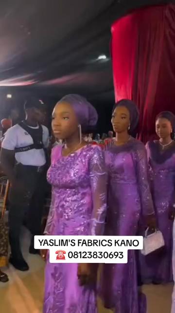 @Yaslim fabrics Asoebi in KANO