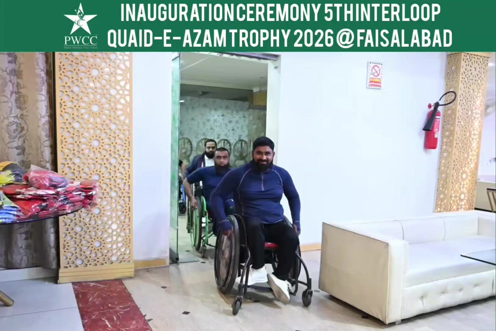 @Pakistan Wheelchair Cricket