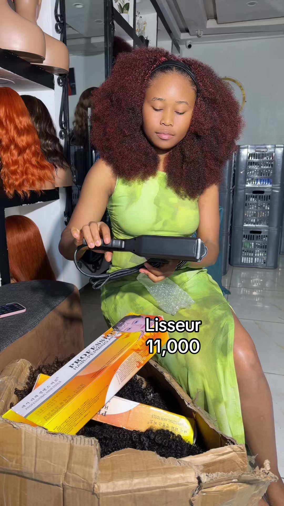 @Luxury wig by falone