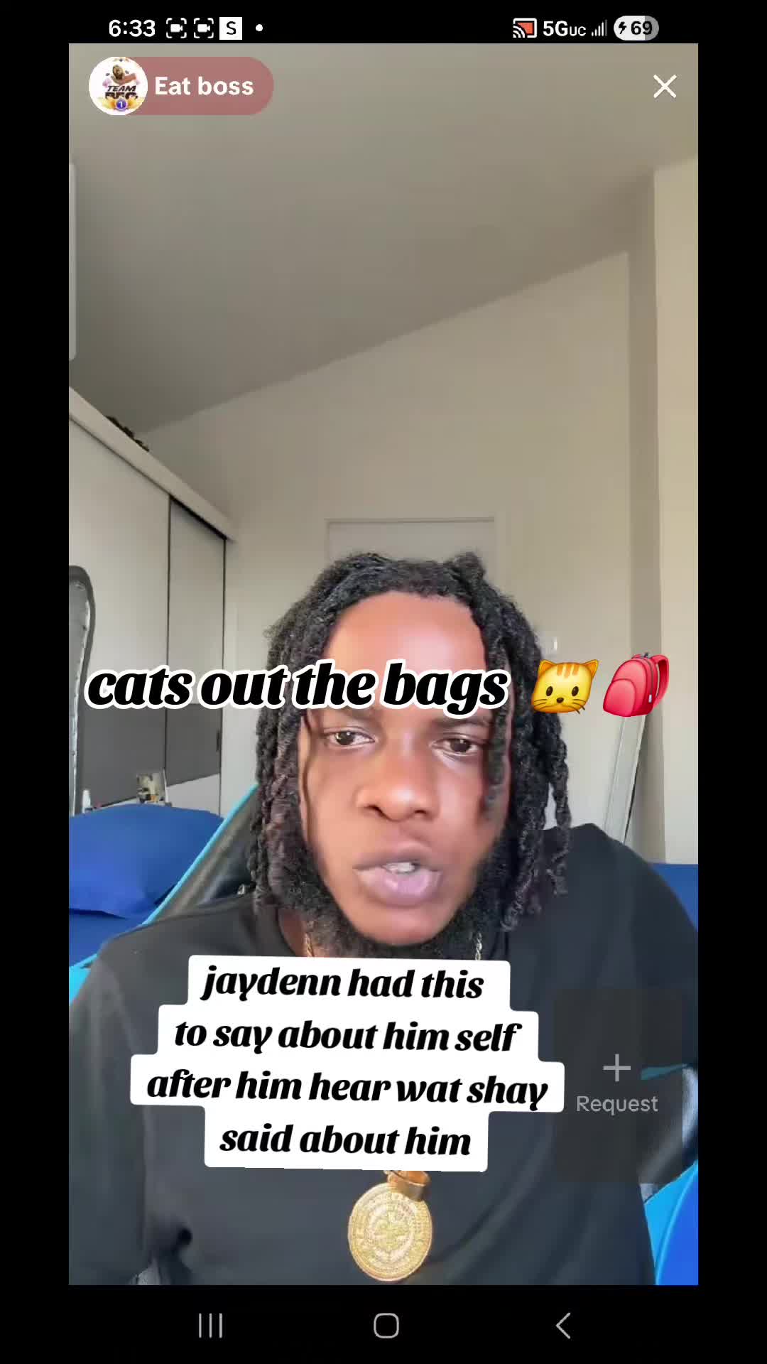 @cats out  the bags 🐱🐱🐱🐱🐱