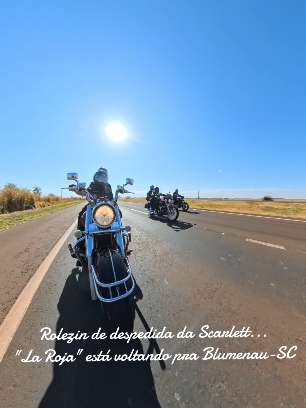 @De Moto? Pra onde?