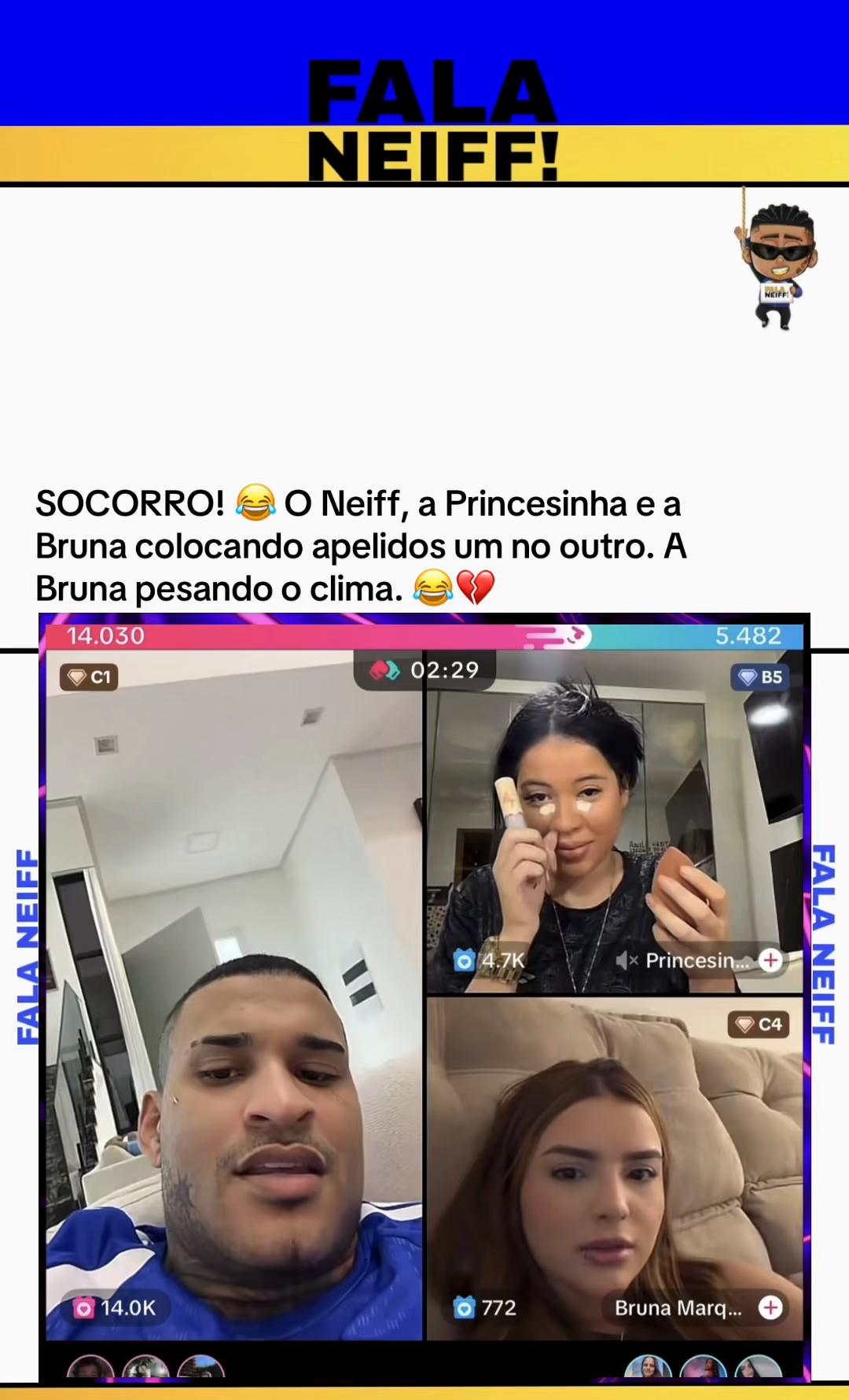 @FALA NEIFF! 👍🏻👎🏿