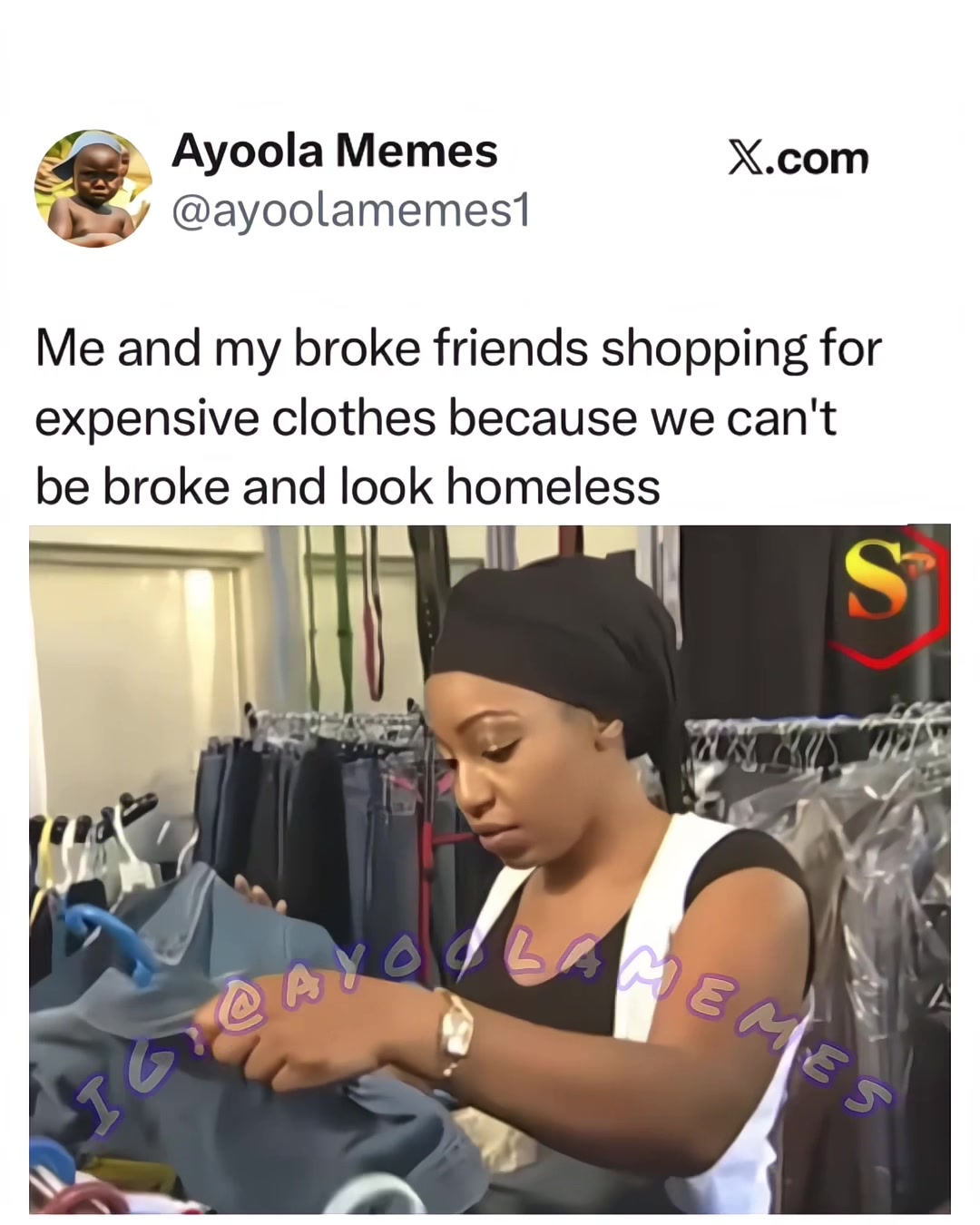 @Ayoola Memes