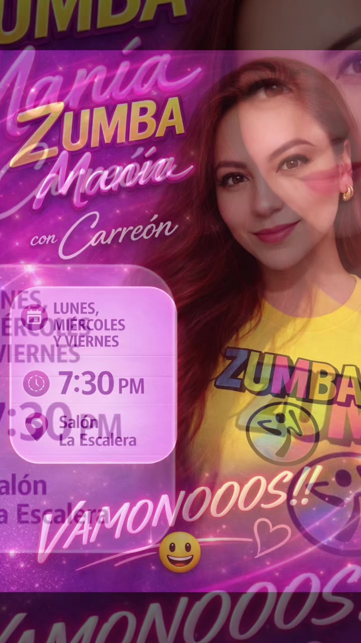 @ZumbaMan&iacute;a con Carre&oacute;n🖤
