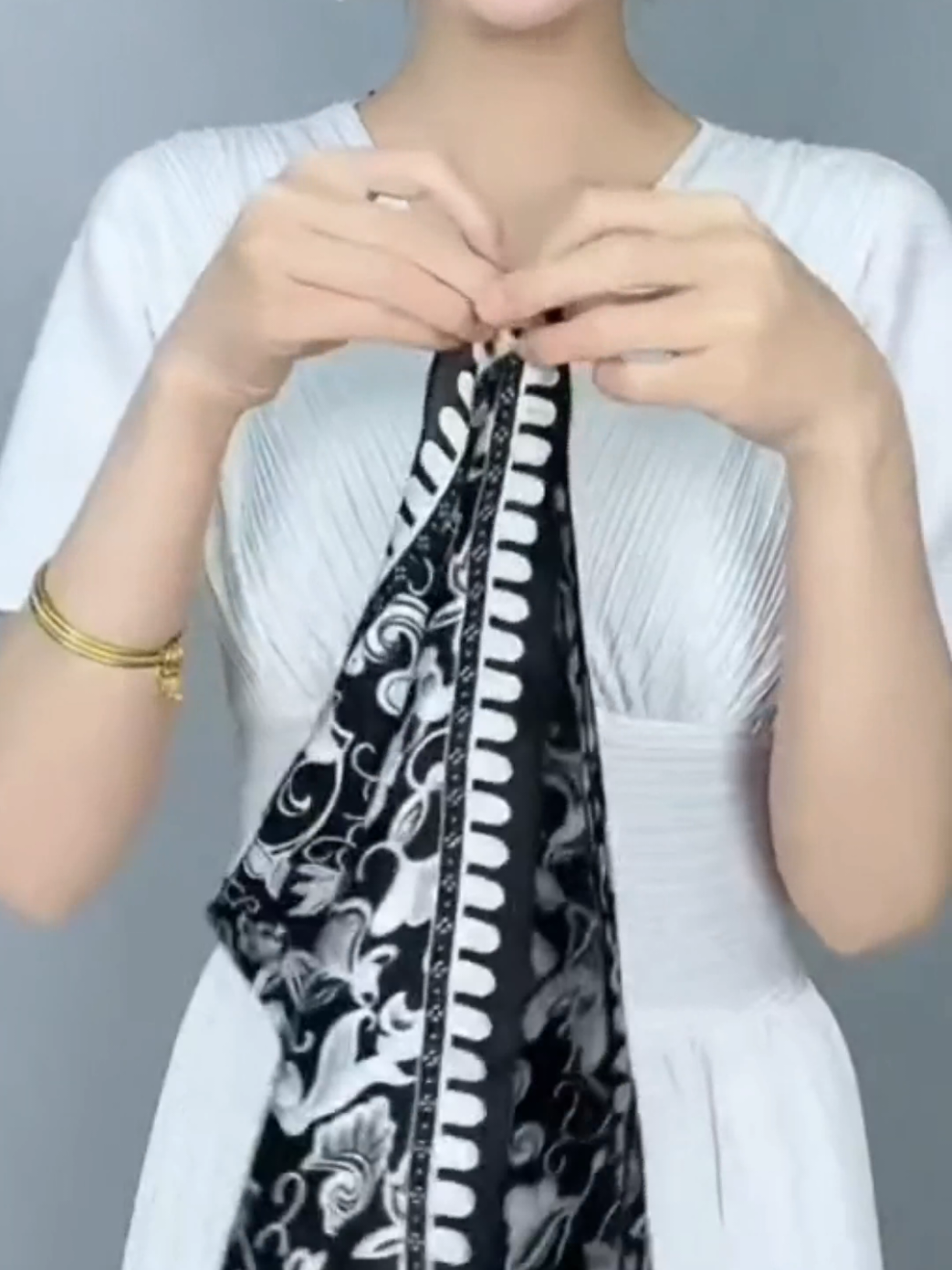 @Silk Scarf