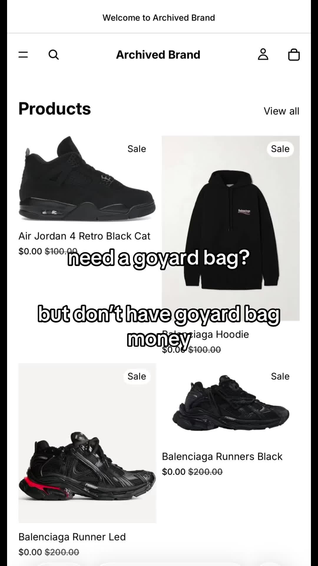 @Archived Brand Shop