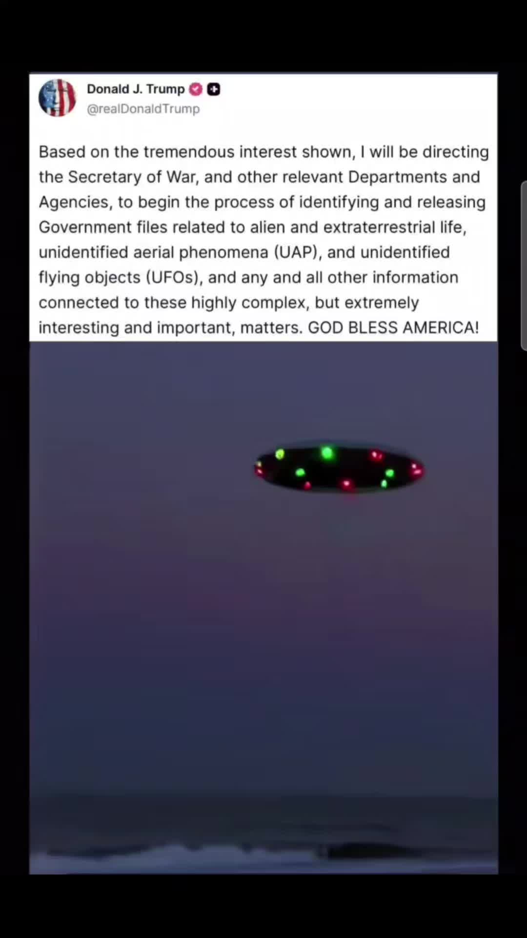 @🛸 UFO DISCLOSURES 🛸