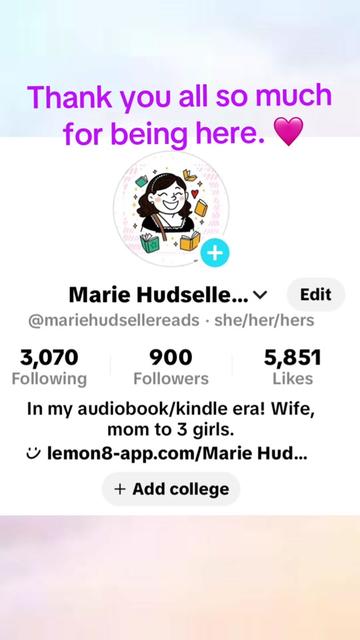@Marie Hudselle ๐ฆโฌ๐ง๏ธ๐ถ๐ธ๐