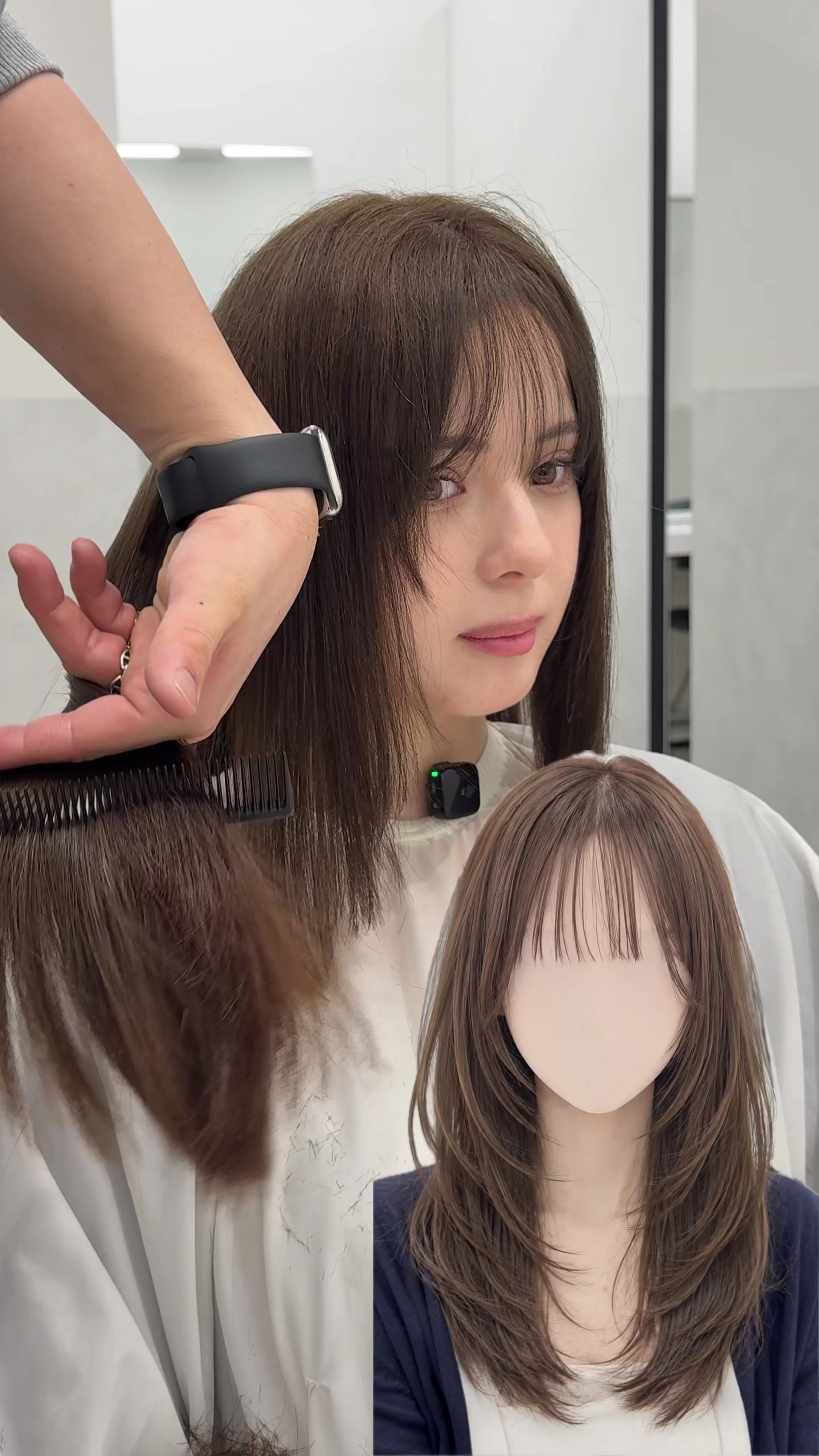 @顔まわりカットの人 ルイ・カキヌマ
