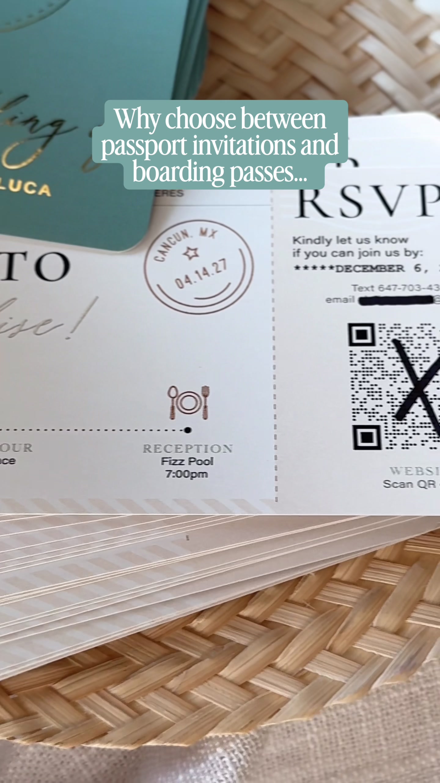 @destination wedding invites