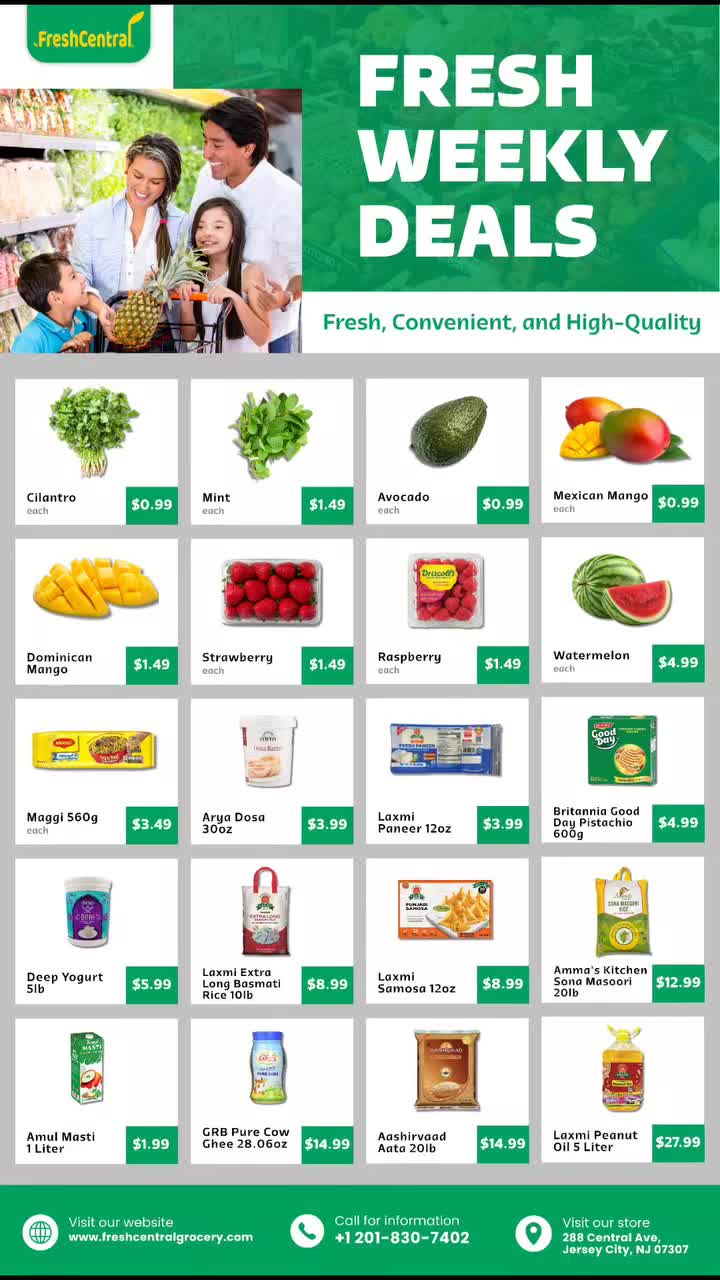 @FRESH CENTRAL GROCERY