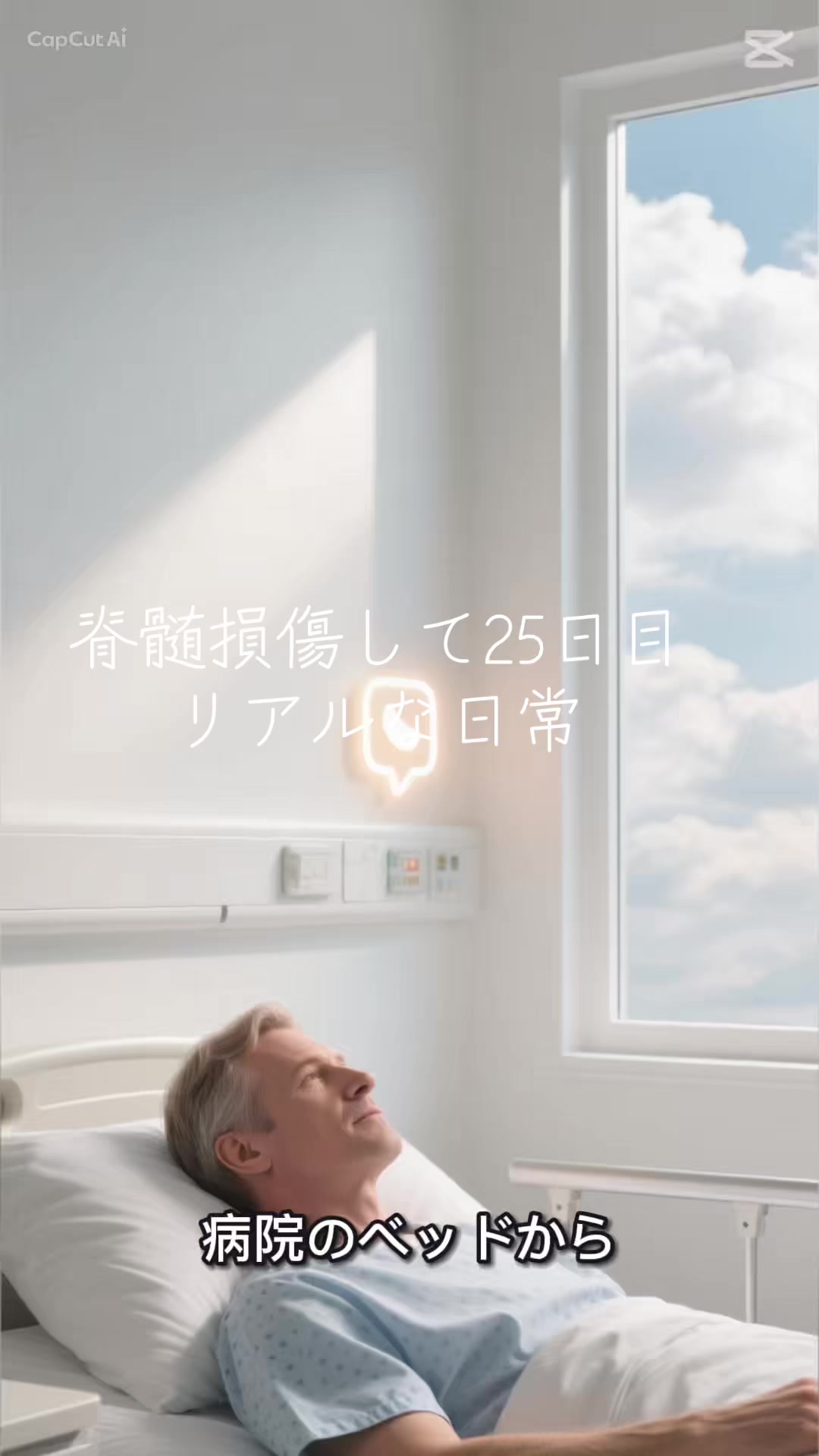 @脊髄損傷から復活中の男