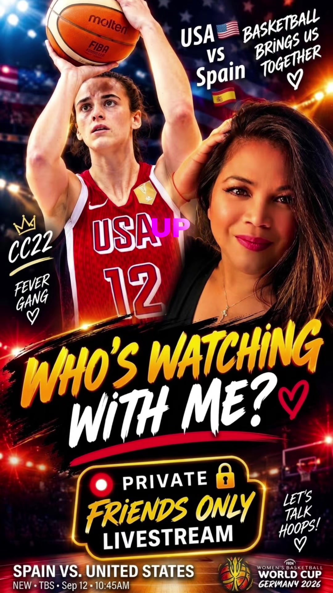 @Charlotte 4 Clark 2️⃣2️⃣🏀❣️