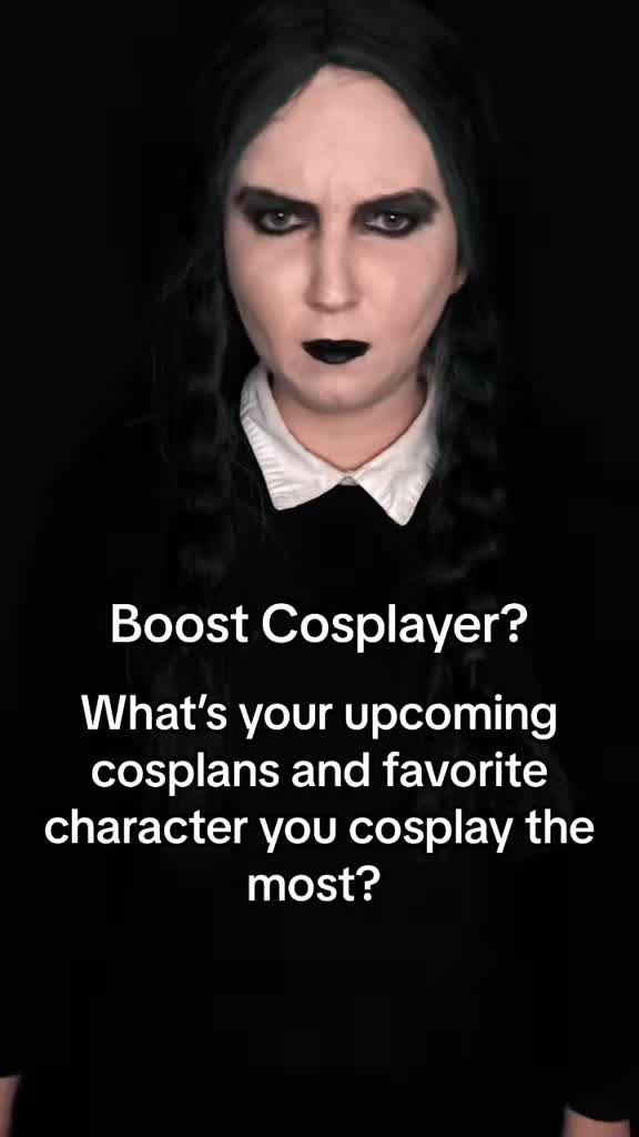 @Wednesday Addams Cosplayer🖤