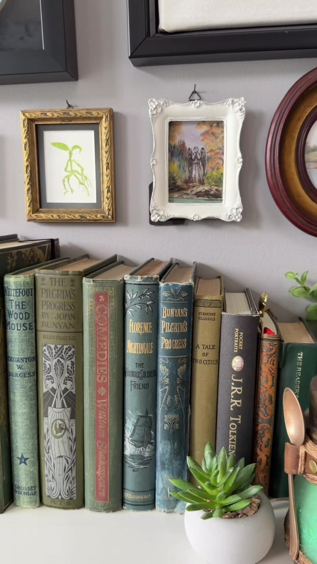 @Upcycled Vintage Art