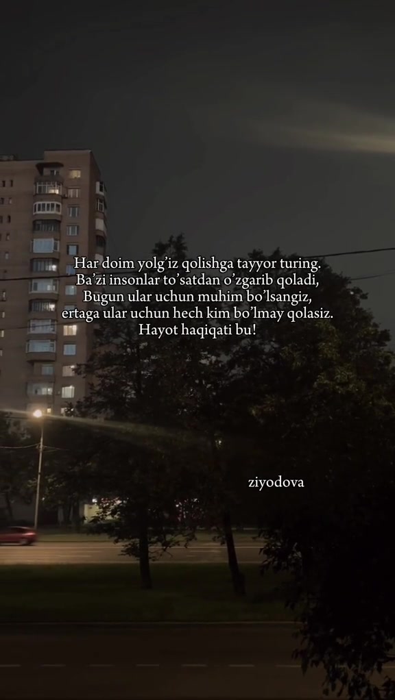@Ziyodova