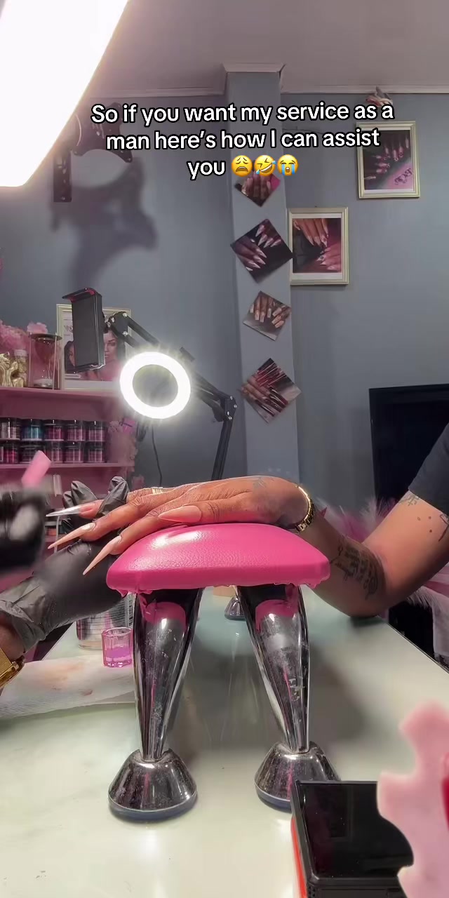 @Barbie Gel Nails