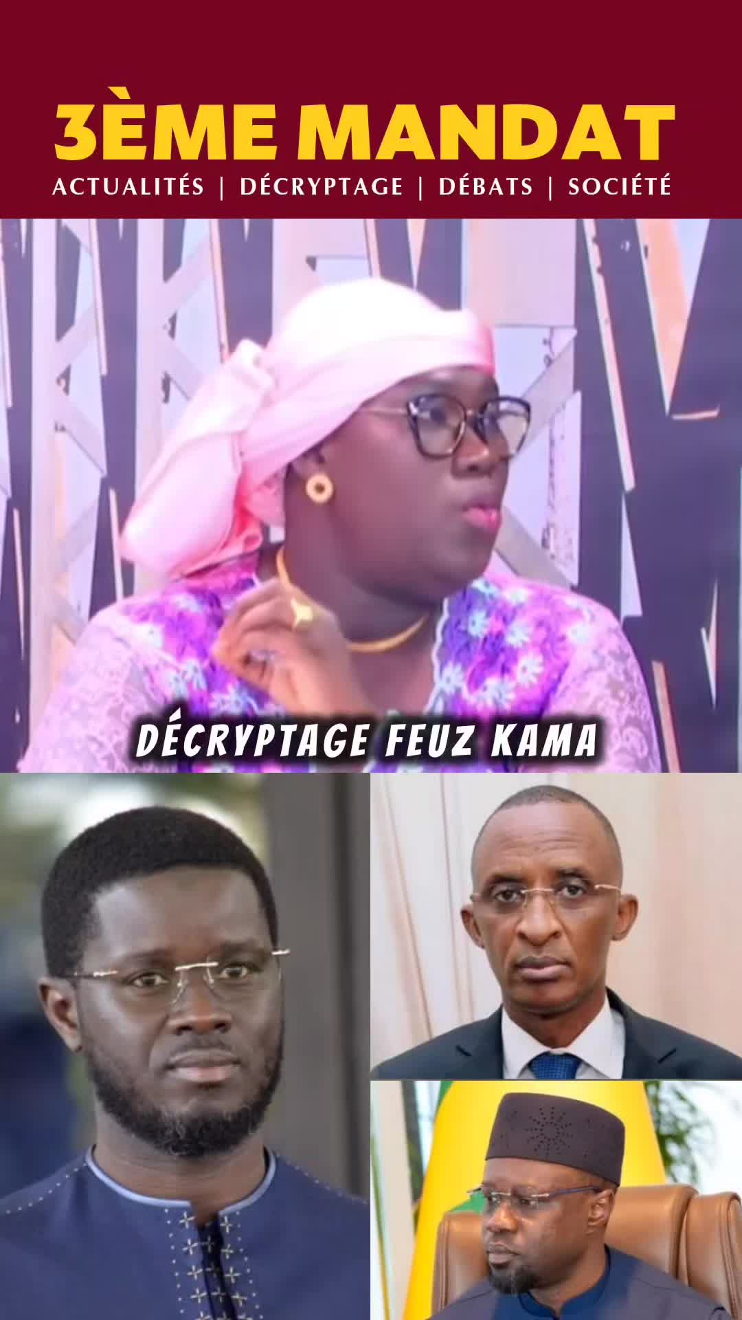 @3&Egrave;ME MANDAT