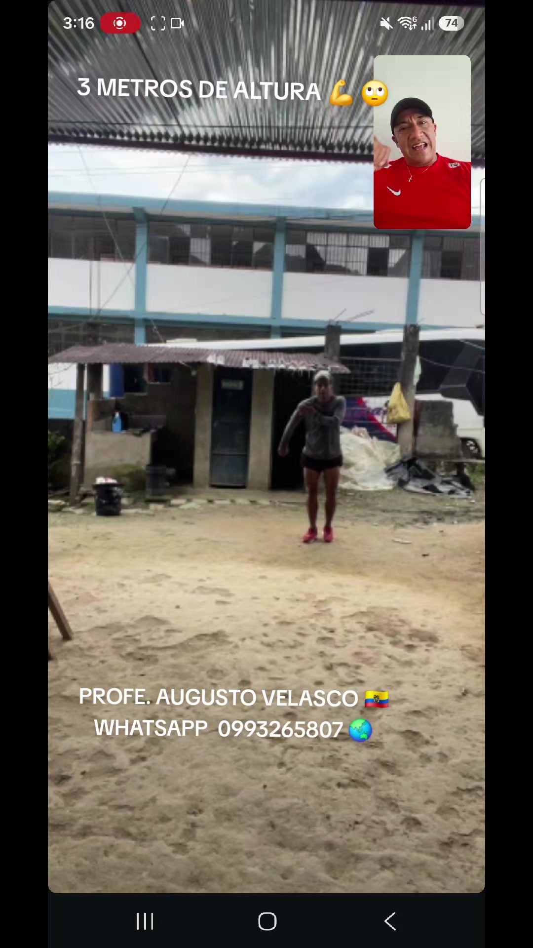 @Entrenador Augusto Velasco Ecu