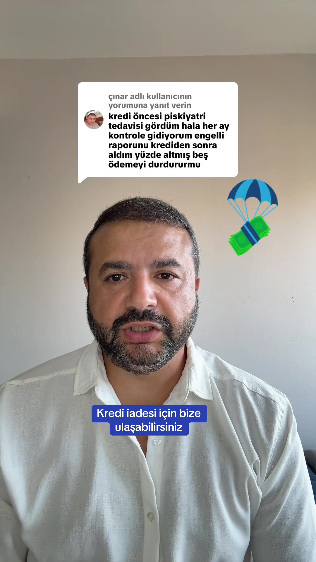 @Kredini geri almak istermisin